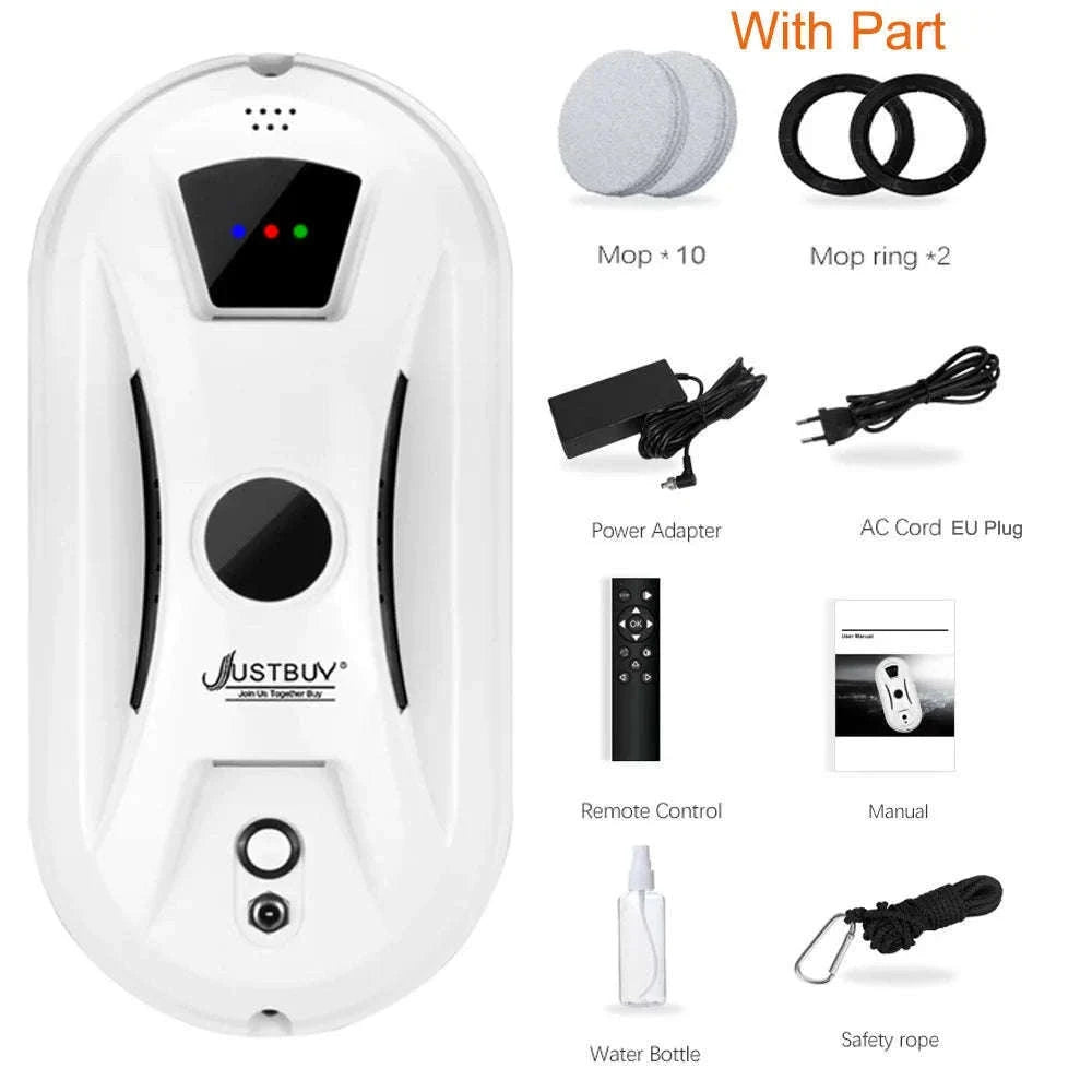 Window Robot Vacuum Cleaner with Remote-Controlled Auto Glass Cleaning-Window cleaner / spain
