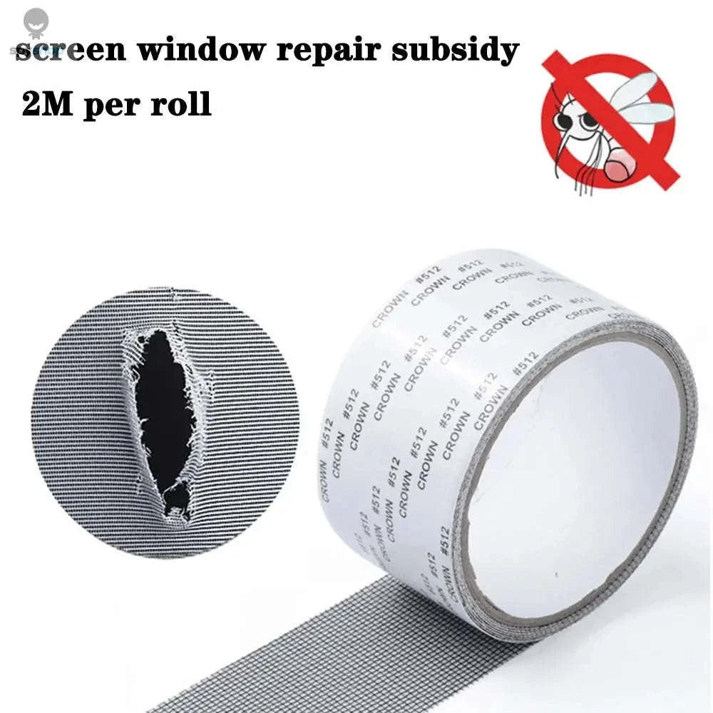 Window Screen Repair Tape-black