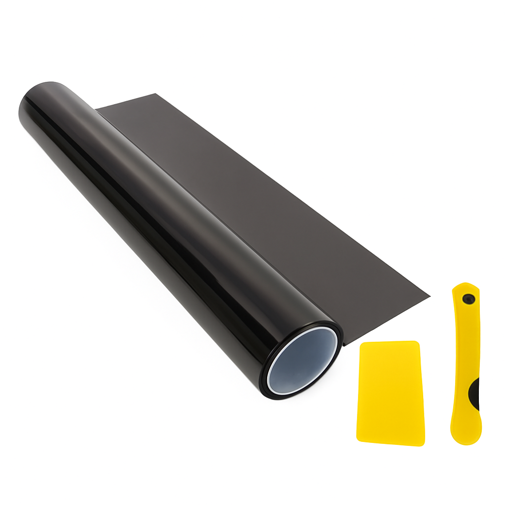 Fenster-Tönungsfolie UV Hitze Reflexion Heimat Büro Glas Wärme Solar UV-Schutz Sonnenblende Folie 3Mx50CM VLT Auto-Karosserie Tönungsfolie