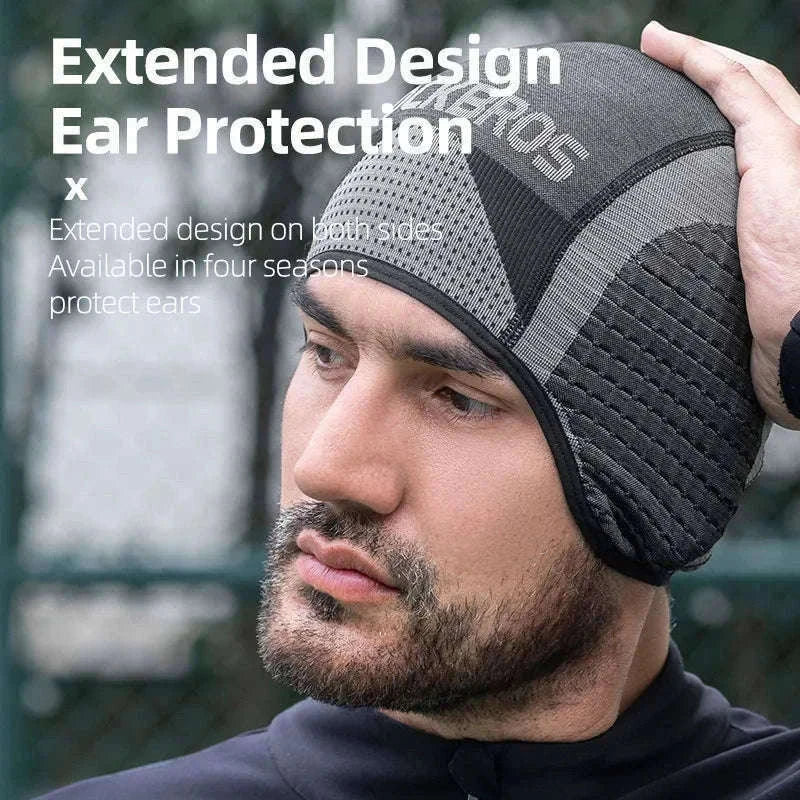 Windproof Cycling Cap with Ear Protection for All-Season Riding-13210012001 / one size