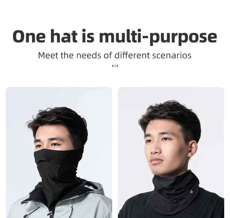 Windproof Cycling Face Scarf with Ear Protection Bandana Mask-YDWB003
