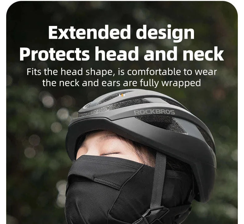 Windproof Cycling Face Scarf with Ear Protection Bandana Mask-YDWB003