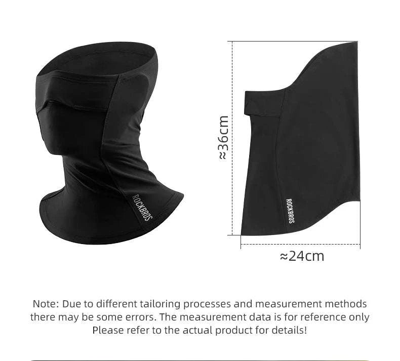 Windproof Cycling Face Scarf with Ear Protection Bandana Mask-YDWB003
