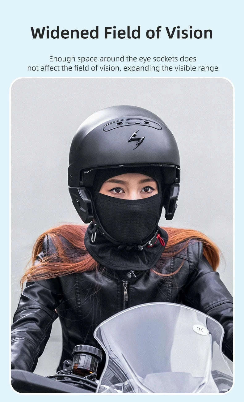Windproof Thermal Balaclava Face Mask for Cycling & Outdoor Sports-014-YPP101-C / M(40-48CM)