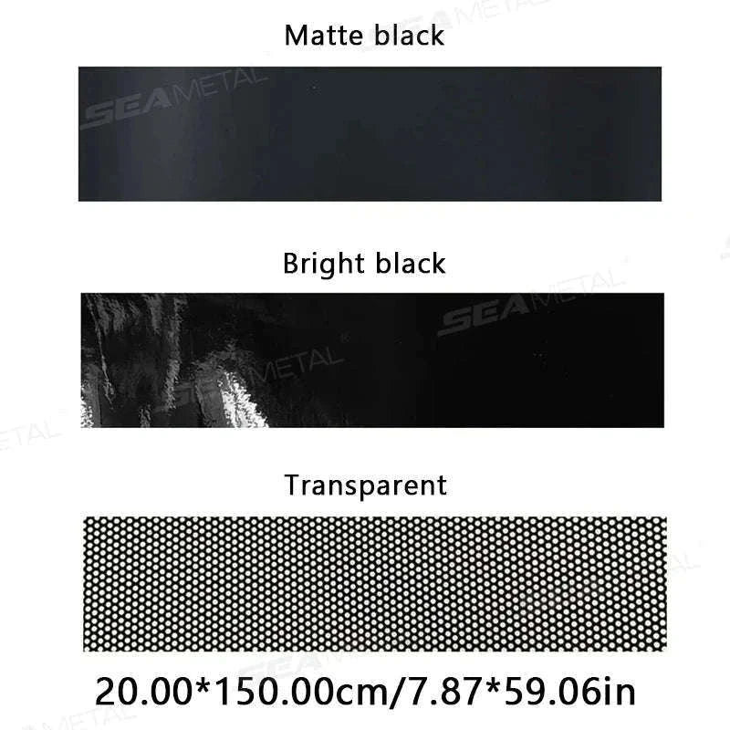 Windshield Sun Protection Sticker Car Window Sun Shade Cover-Matte black