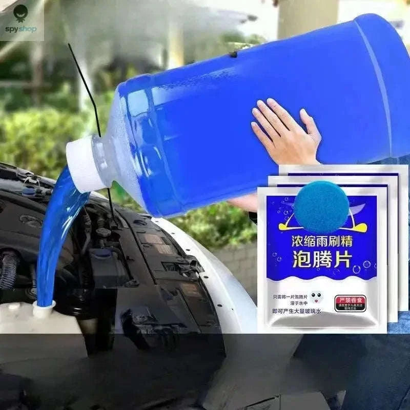 Windshield Washer Tablet – All‑Season Effervescent Cleaning Formula-10pcs