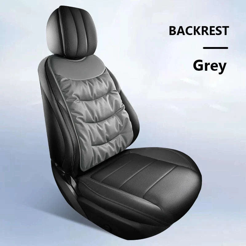 Winter Car Seat Cushion Cover Thick Thermal Plush Anti-Slip Universal-Bottom Black 1pc