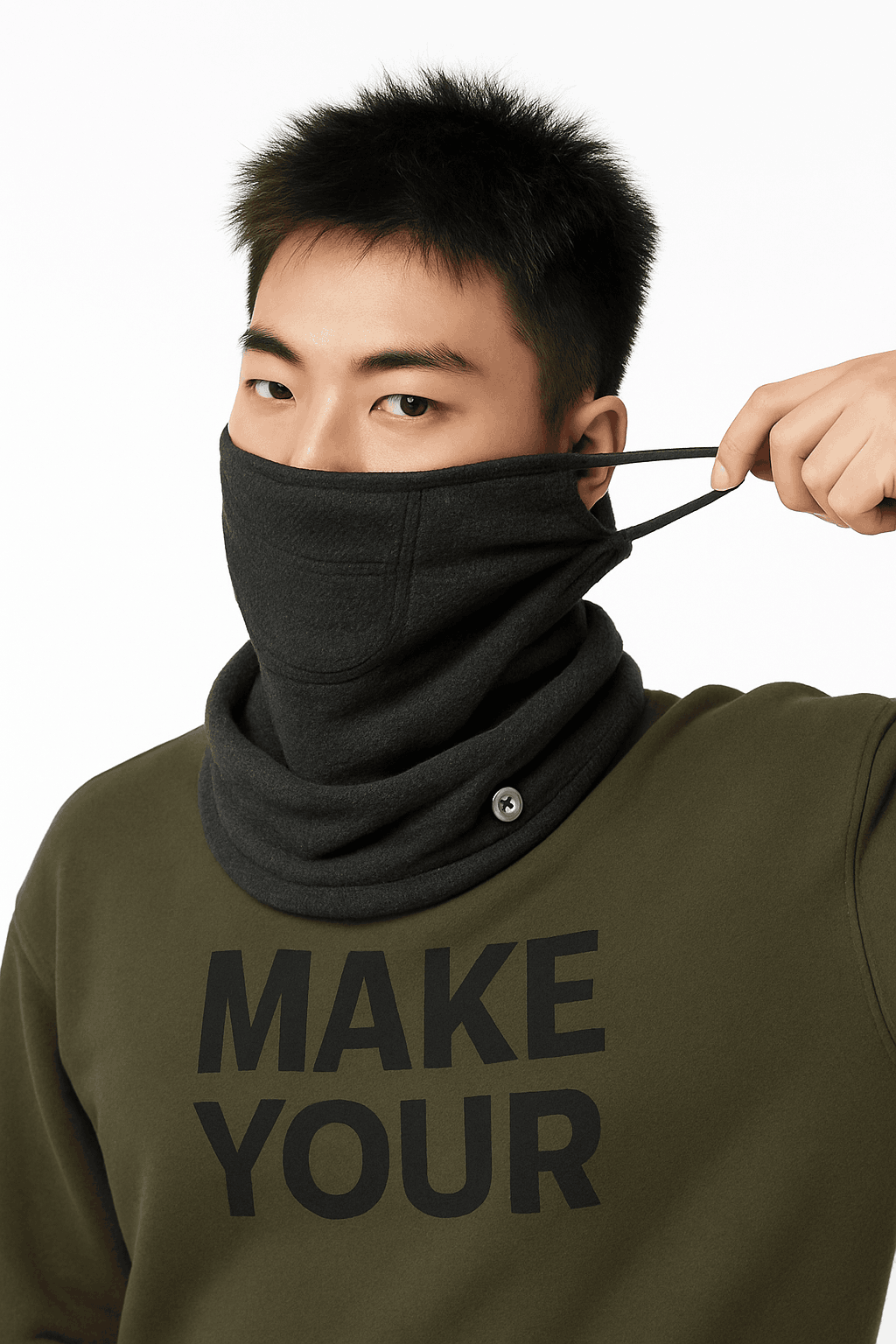 Winter Cycling Face Mask Windproof Fleece Thermal Bike Scarf-LF7580-3