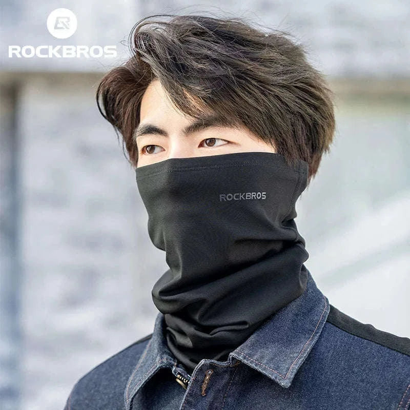 Winter Cycling Face Mask Windproof Full Coverage Fleece Lined-046403