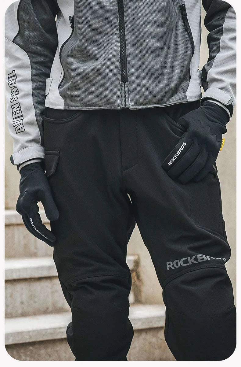 Winter Cycling Gloves with Touchscreen & Anti-Slip Grip-MT025 / XXL