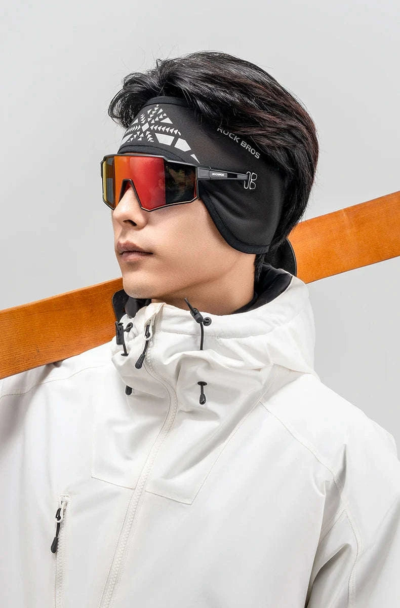Winter Cycling Headband Ear Warmer Windproof Double Layer-ZHD011