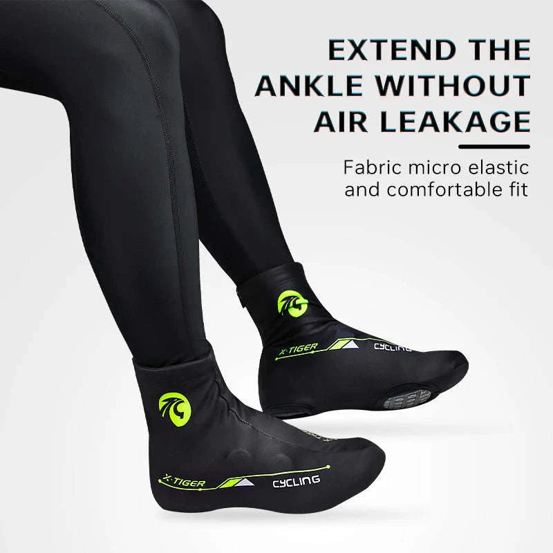 Winter Cycling Shoe Covers with Thermal Fleece X-TIGER-XM-ZPXT-20602 / L