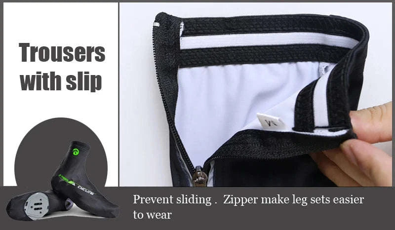 Winter Cycling Shoe Covers with Thermal Fleece X-TIGER-XM-ZPXT-20602 / L