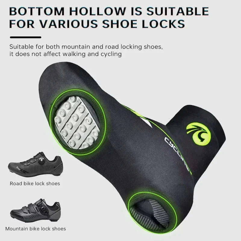 Winter Cycling Shoe Covers with Thermal Fleece-XM-ZPXT-20602 / L