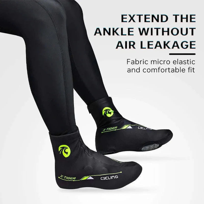 Winter Cycling Shoe Covers with Thermal Fleece-XM-ZPXT-20602 / L