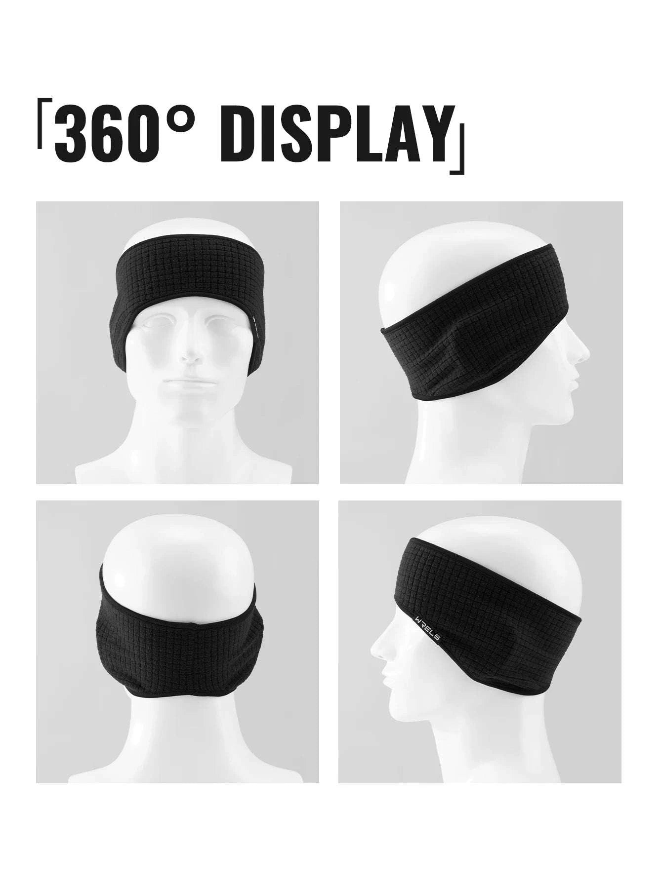 Winter Ear Warmers Headband for Cold-Weather Sports-1pc blue