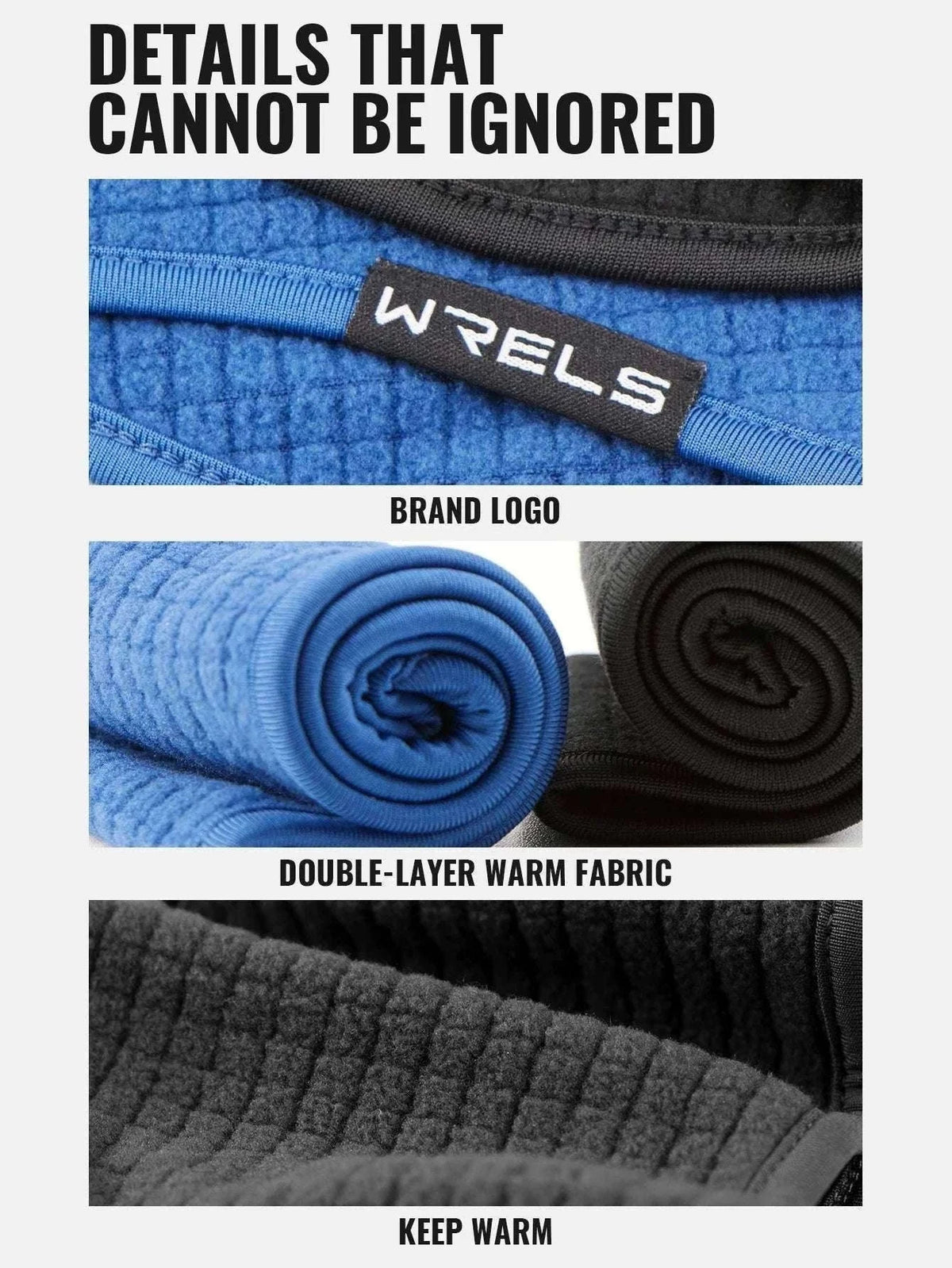 Winter Ear Warmers Headband for Cold-Weather Sports-1pc blue