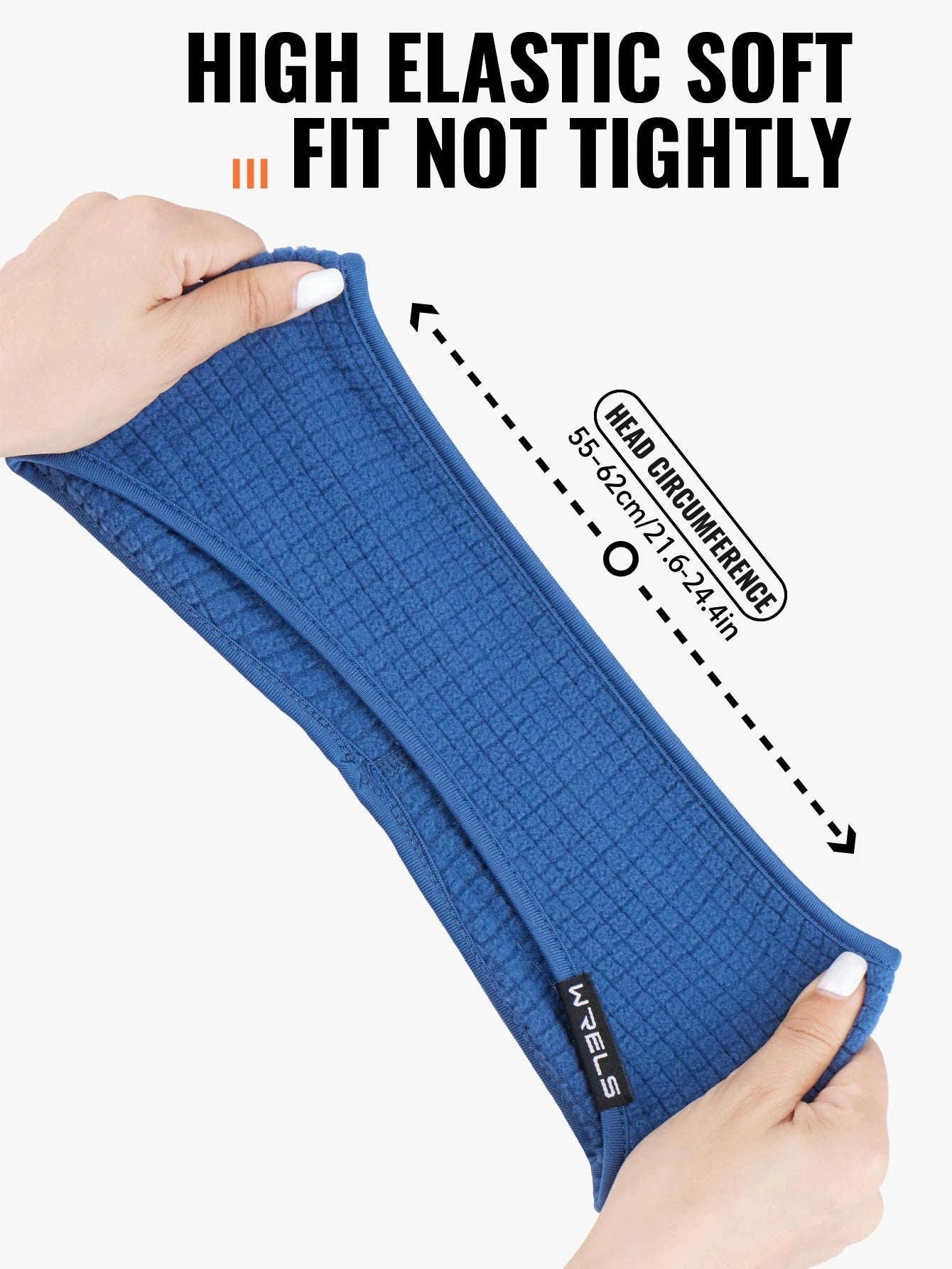 Winter Ear Warmers Headband for Cold-Weather Sports-1pc blue