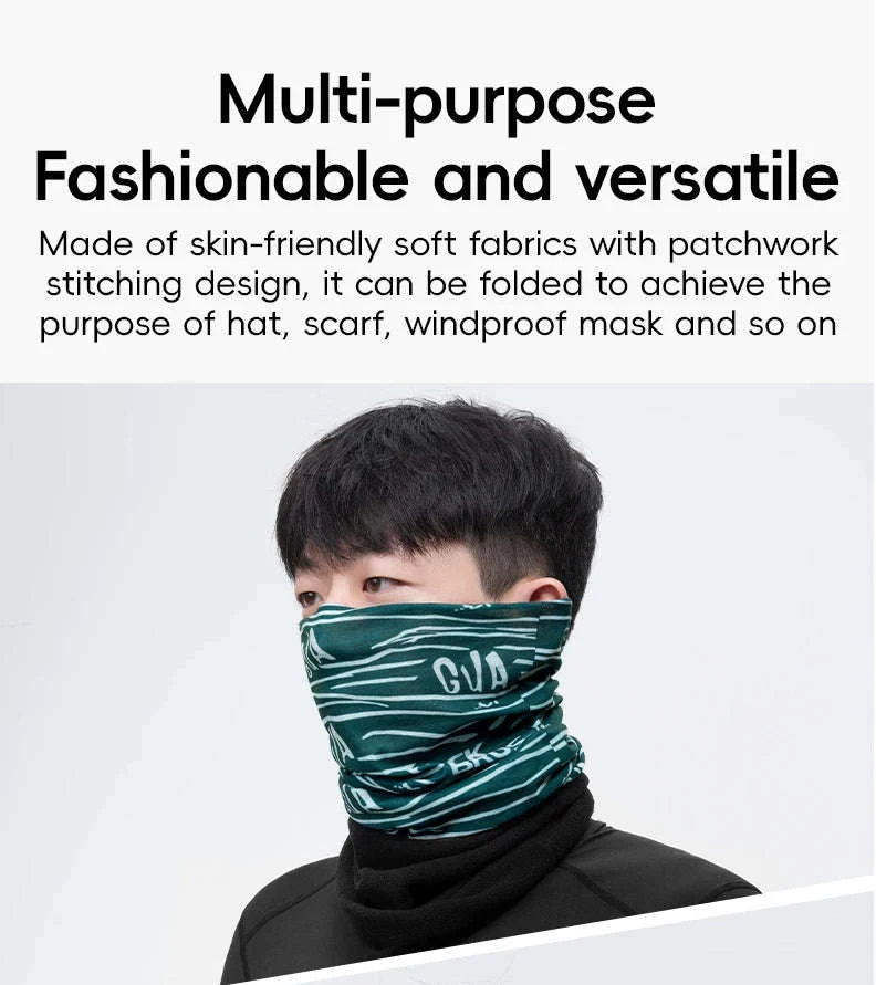 Winter Fleece Balaclava Face Mask for Cycling, Skiing & Outdoor Use-ZRTJ-003