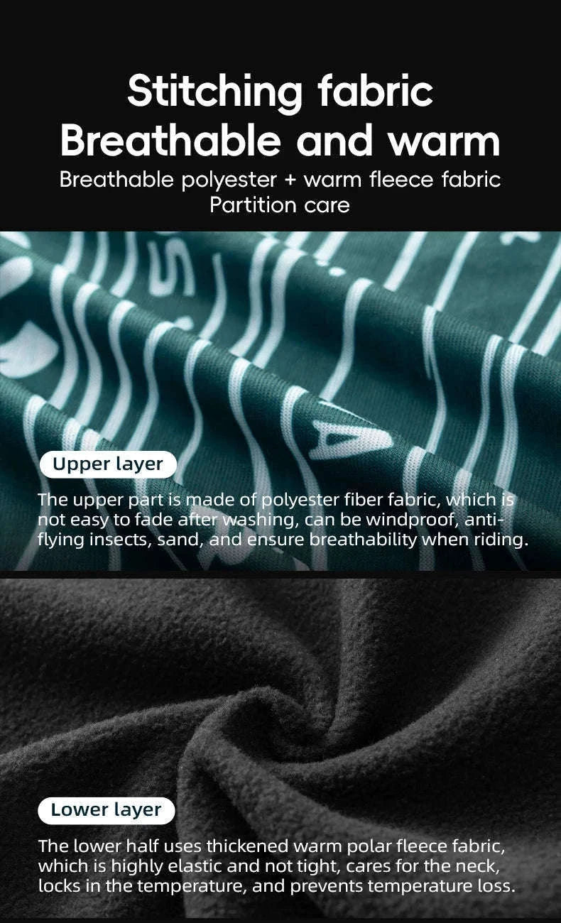 Winter Fleece Balaclava Face Mask for Cycling, Skiing & Outdoor Use-ZRTJ-003