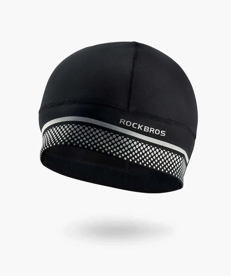 Winter Fleece Cycling Cap Windproof Helmet Liner Thermal Hat-13230019002
