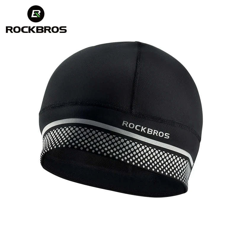 Winter Fleece Cycling Cap Windproof Helmet Liner Thermal Hat-13230019002