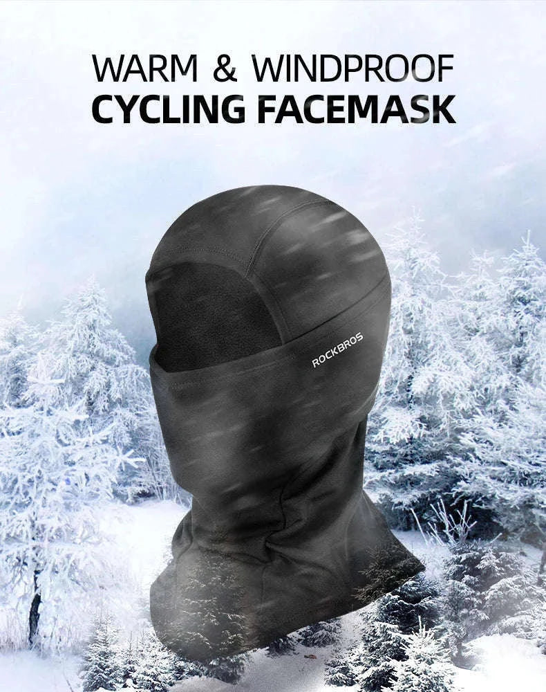 Winter Full Face Balaclava Mask for Cycling, Skiing & Outdoor Use-LF7345