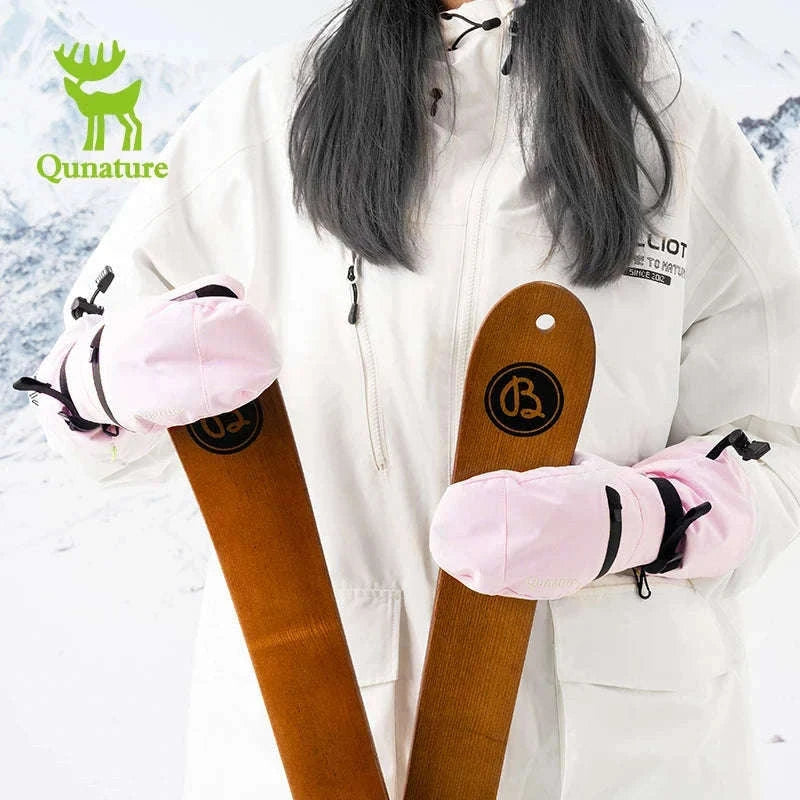 Winter Ski Gloves Waterproof Touchscreen Non-Slip Windproof Warm-014-S345-PK / XL
