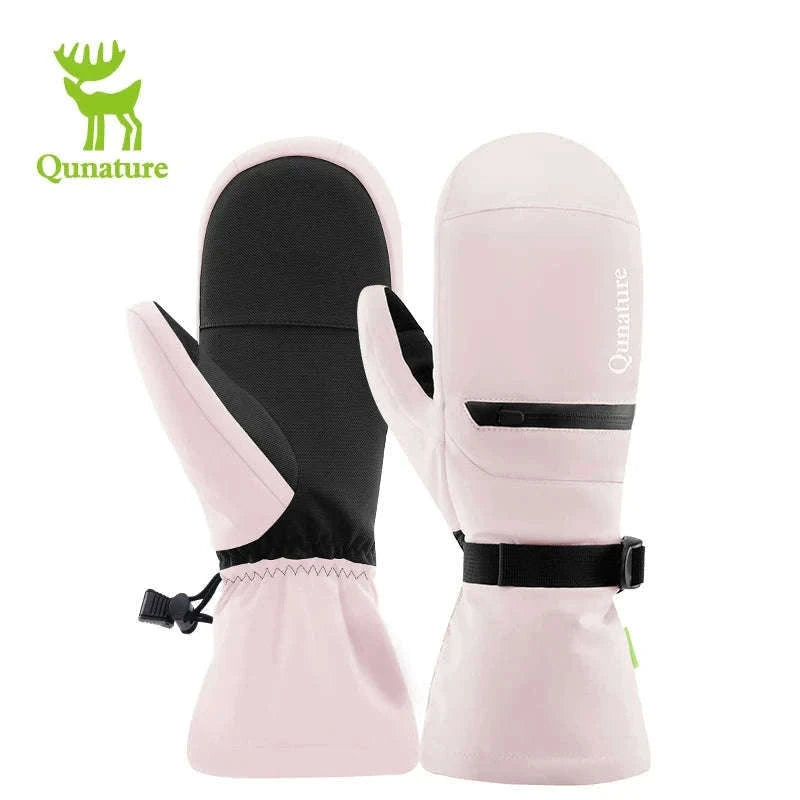 Winter Ski Gloves Waterproof Touchscreen Non-Slip Windproof Warm-014-S345-PK / XL