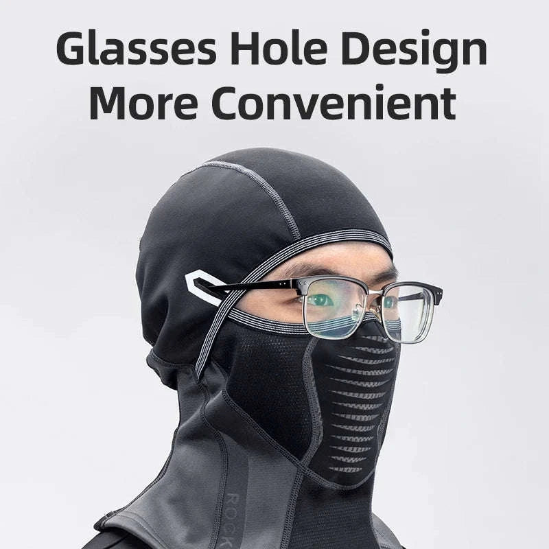 Winter Thermal Fleece Balaclava Full Face Ski Mask Windproof Headgear-LF7913-2