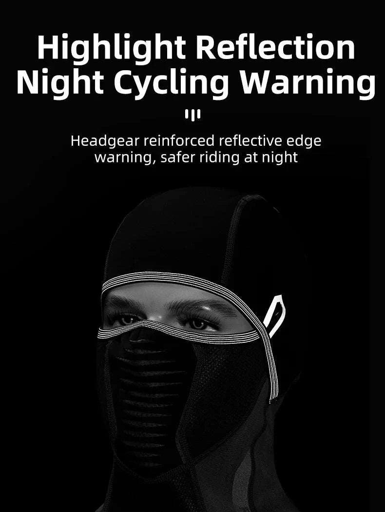 Winter Thermal Fleece Balaclava Full Face Ski Mask Windproof Headgear-LF7913-2