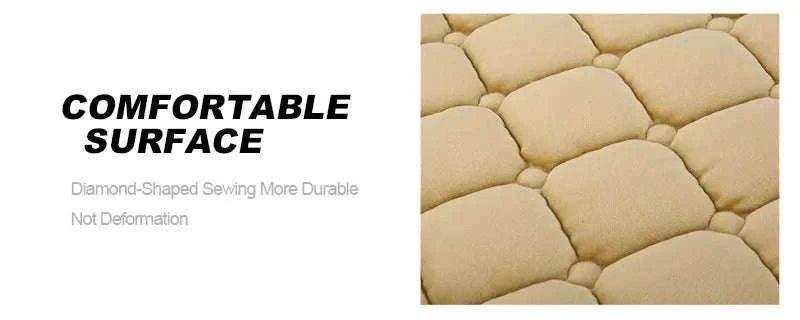 Winter Warm Car Seat Cover Cushion-Front 2pcs Beige