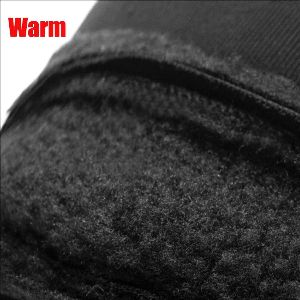 Winter Warm Touch Screen Gloves-Black 1PC / XL