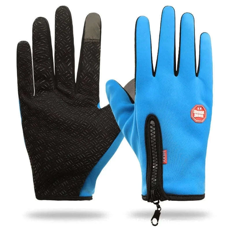 Winter Warm Touchscreen Cycling Gloves for Cold-Weather Control-Upgrade Orange / S