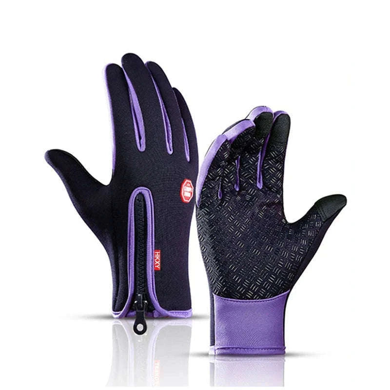 Winter Warm Touchscreen Cycling Gloves for Cold-Weather Control-Upgrade Orange / S