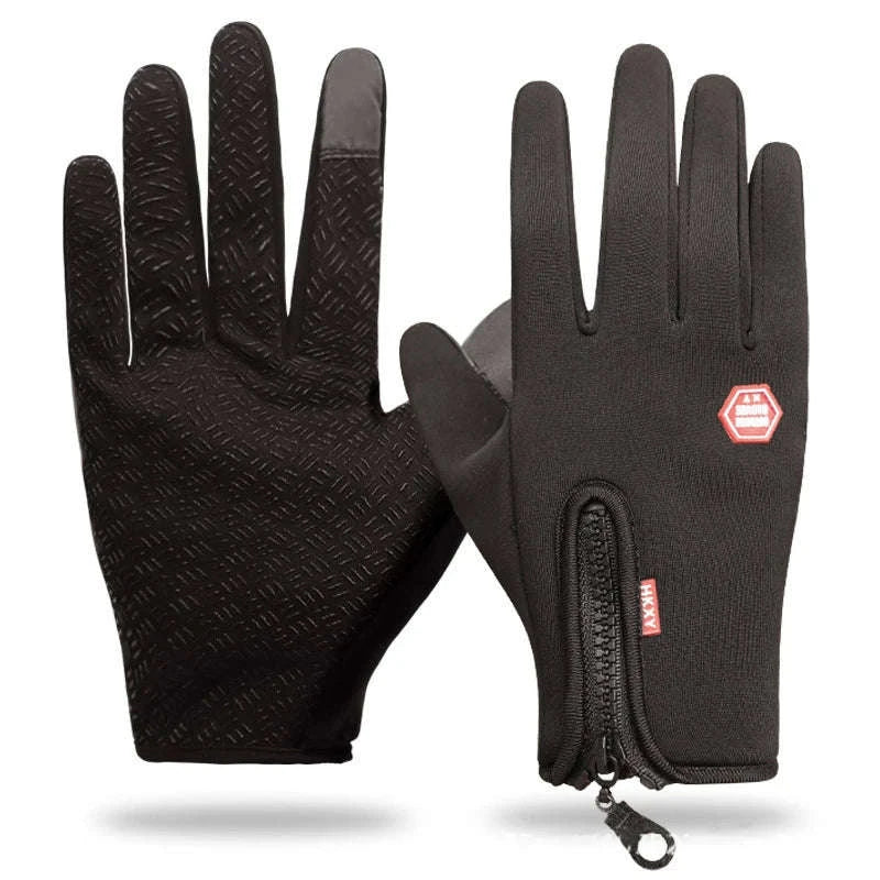 Winter Warm Touchscreen Cycling Gloves-Upgrade Orange / S