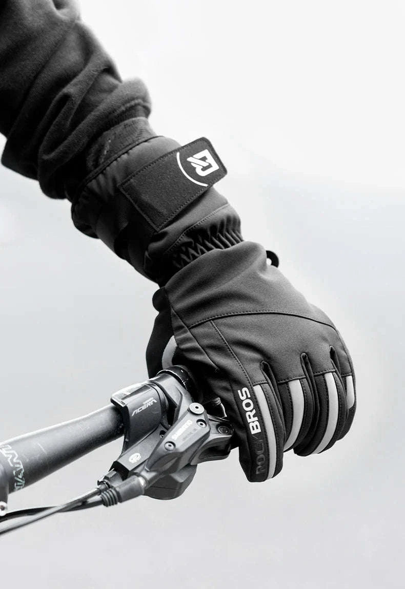 Winter Waterproof Ski & Motorcycle Gloves with Thermal Insulation-16410241 / XL