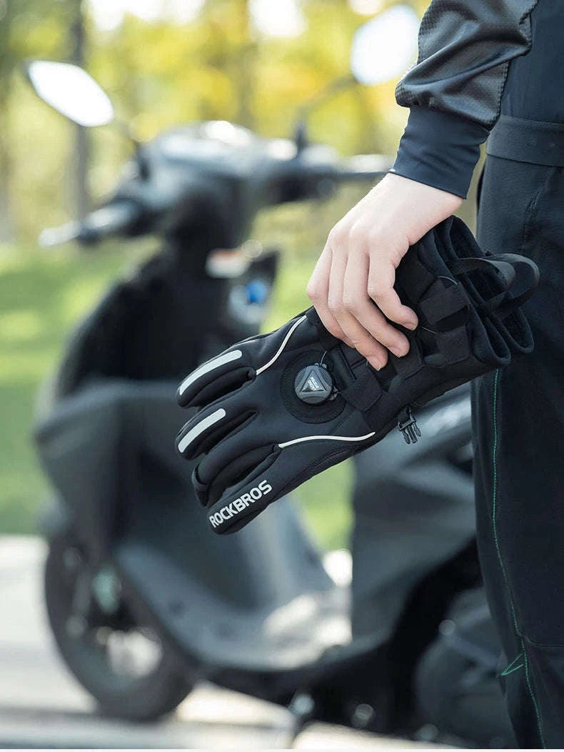 Winter Waterproof Thermal Gloves with Touchscreen Grip for Cycling-S212 / M