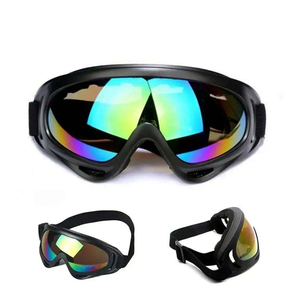 Winter Windproof Anti-Fog Ski Goggles-yellow