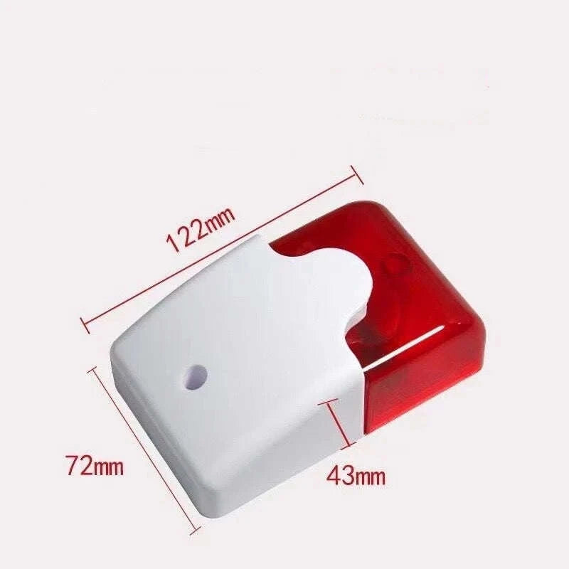 Wired Strobe Siren Security Alarm-DC 24V