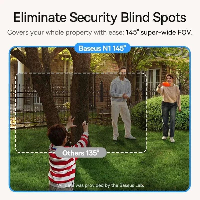 Wireless 2K Security Camera System with 210-Day Battery (2-Cam Kit)-2-Cam Kit / EU Plug / China Mainland