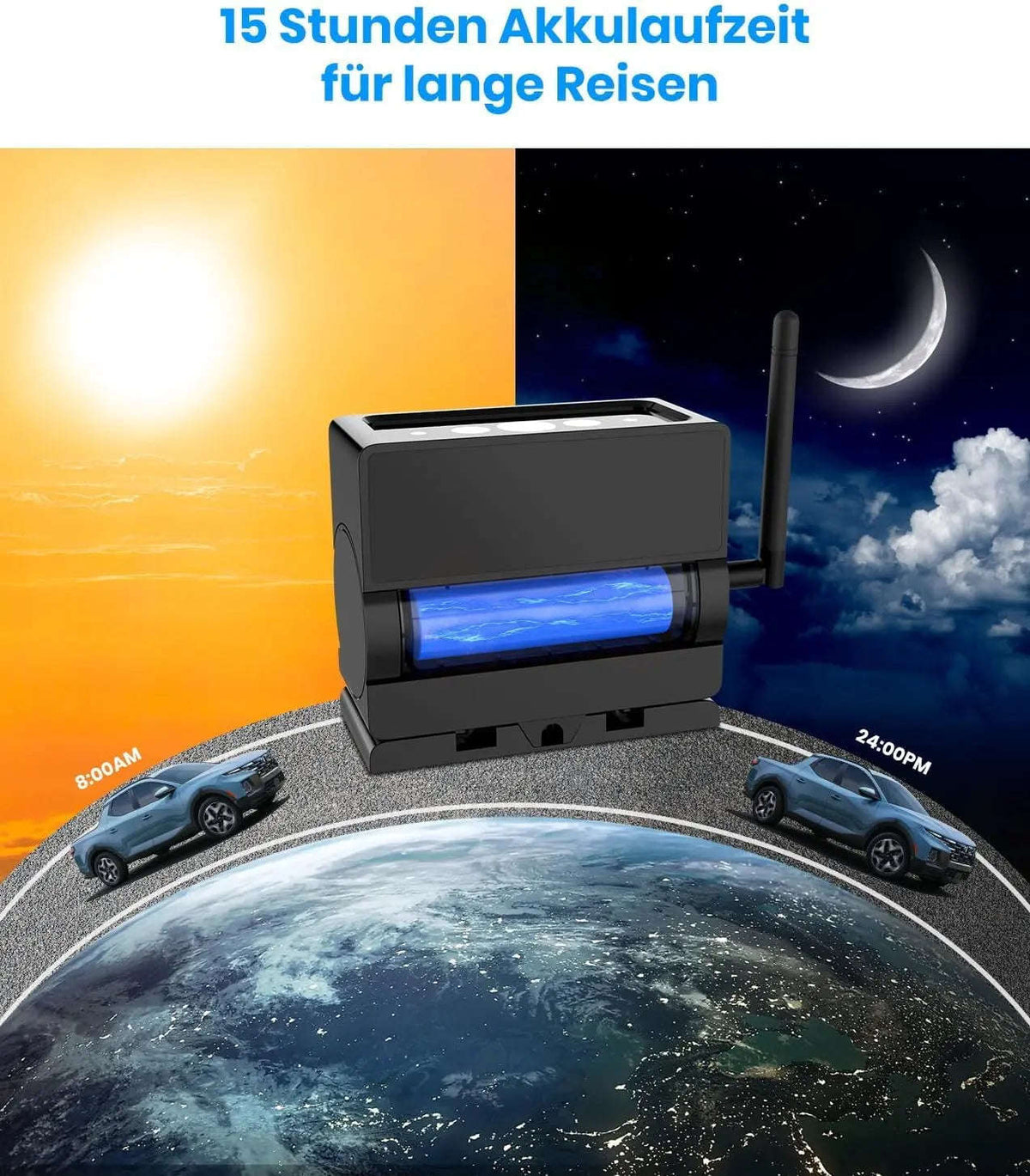 Wireless 5‑Inch Magnetic Reversing Camera-Default Title