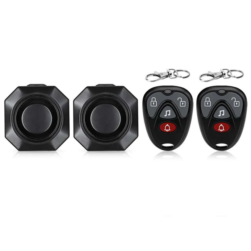 Wireless Bike Alarm 110dB Waterproof Anti-Theft Security System-F