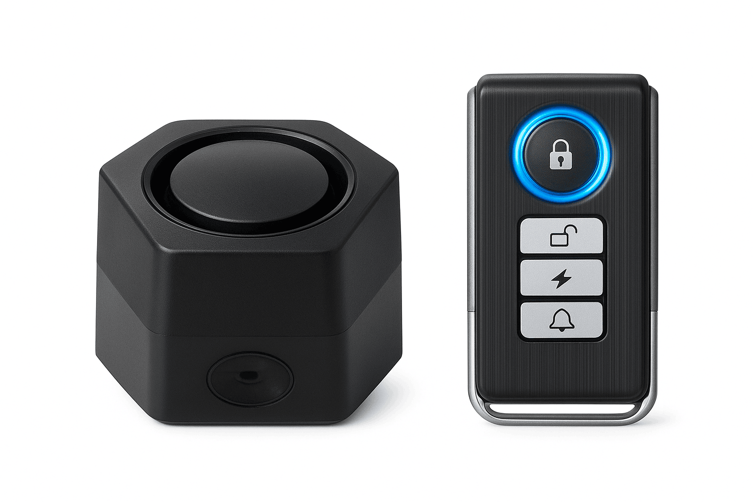 Wireless Bike Alarm with Remote, 110dB Motion Sensor Anti-Theft-B / spain