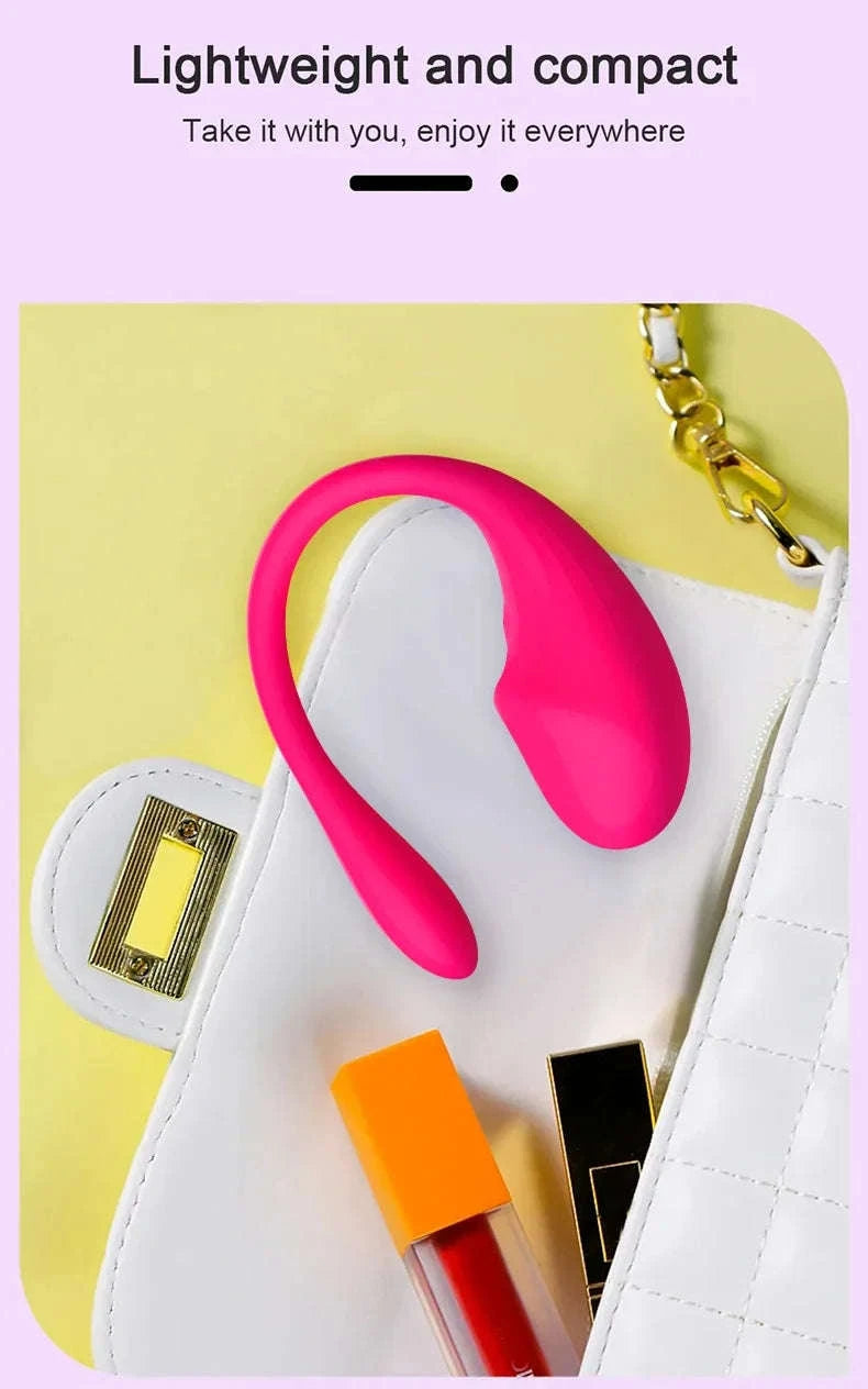 Wireless Bluetooth App Vibrator for Discreet Pleasure-Purple Vibrator