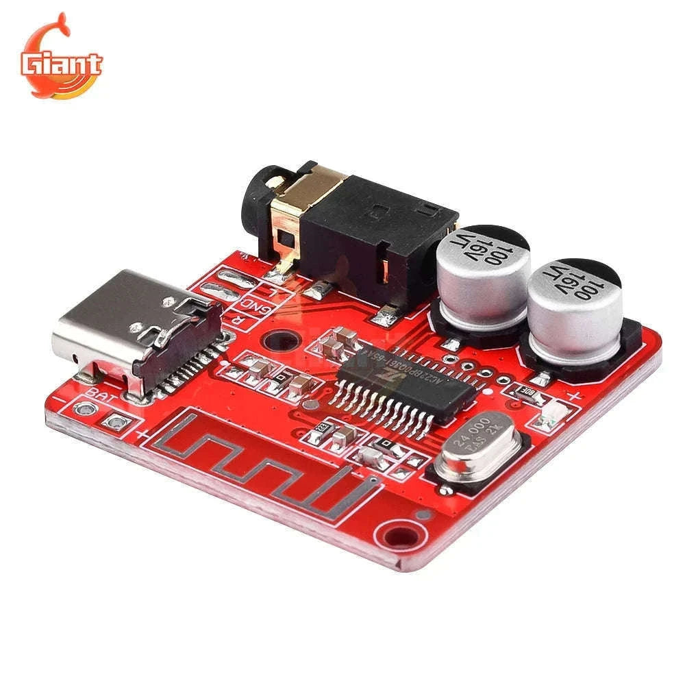Wireless Bluetooth Audio Receiver Board BT5.1 DIY Module-Type-C