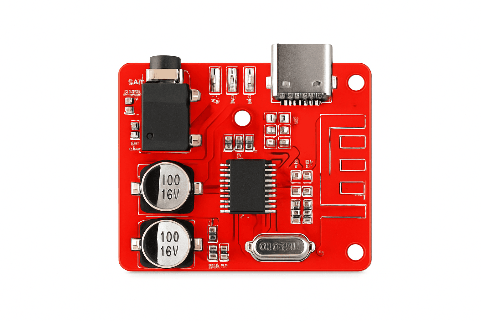 Wireless Bluetooth Audio Receiver Board BT5.1 DIY Module-Type-C