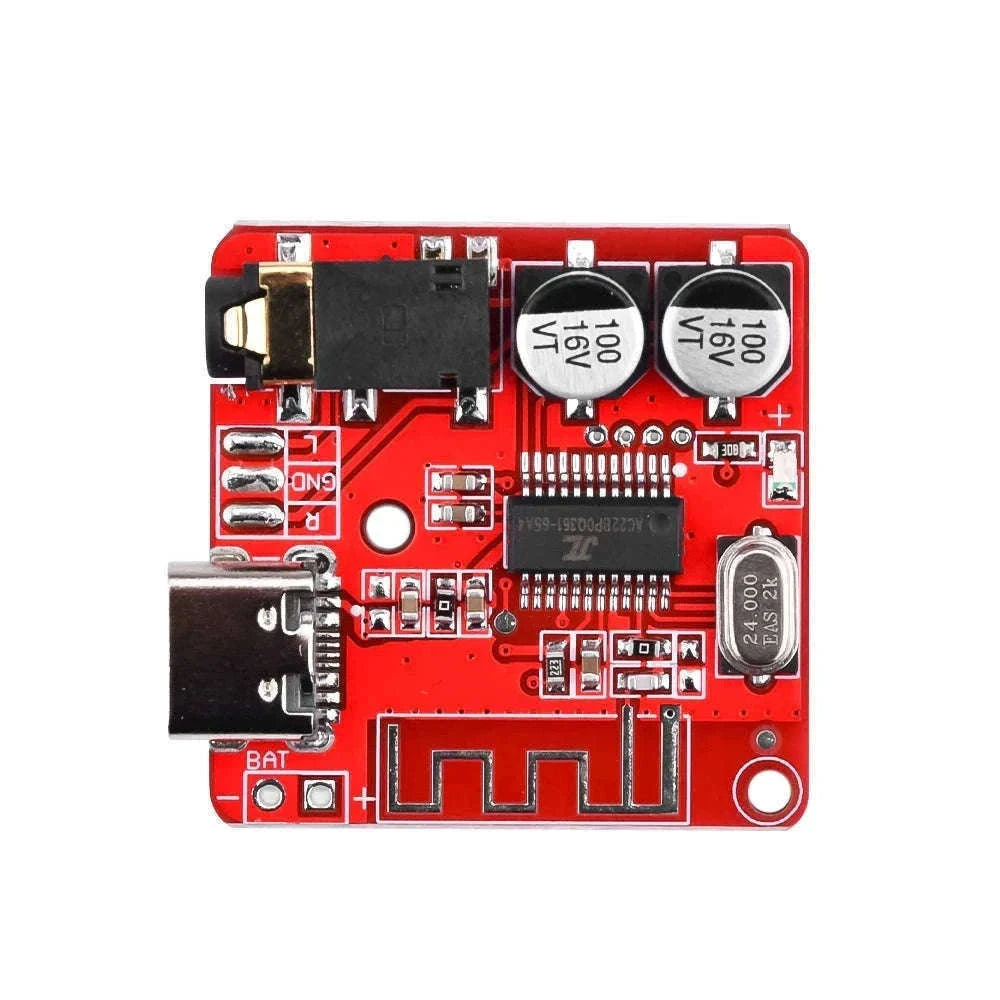 Wireless Bluetooth Audio Receiver Board BT5.1 DIY Module-Type-C