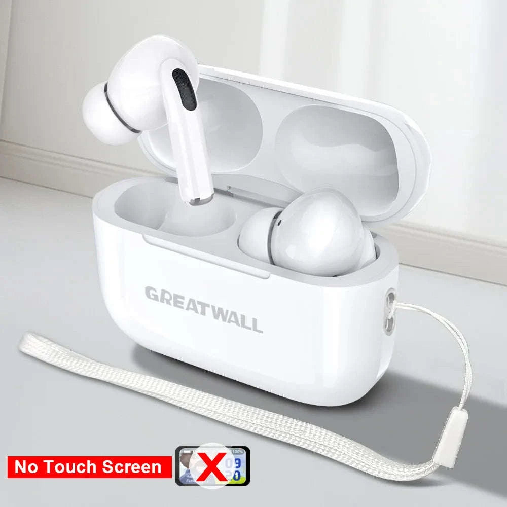 Wireless Bluetooth Earbuds with ANC Noise Cancellation & Touch Case-With Touch Screen AI
