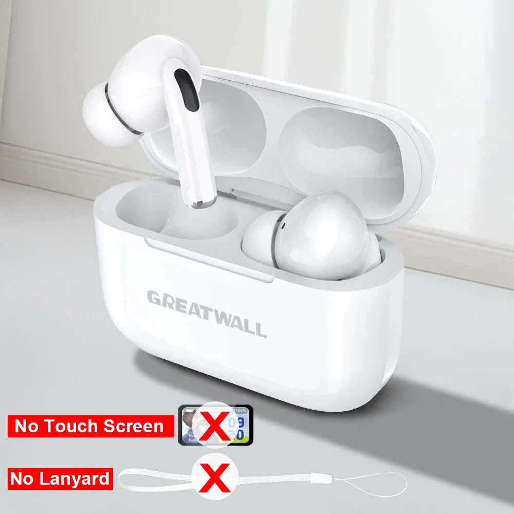 Wireless Bluetooth Earbuds with ANC Noise Cancellation & Touch Case-With Touch Screen AI